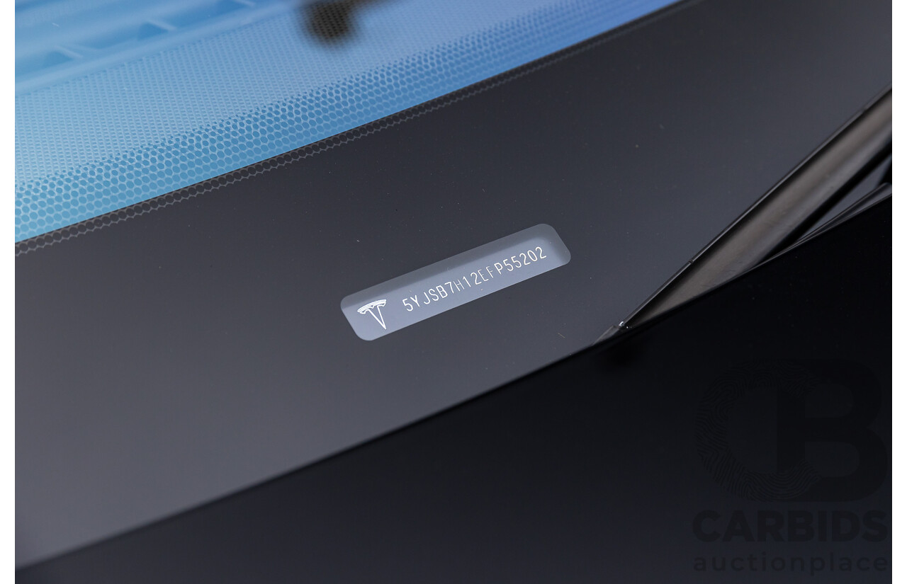 11/2014 Tesla Model S P85+ Performance Plus 4d Hatchback Black Dedicated Electric EV 310kw