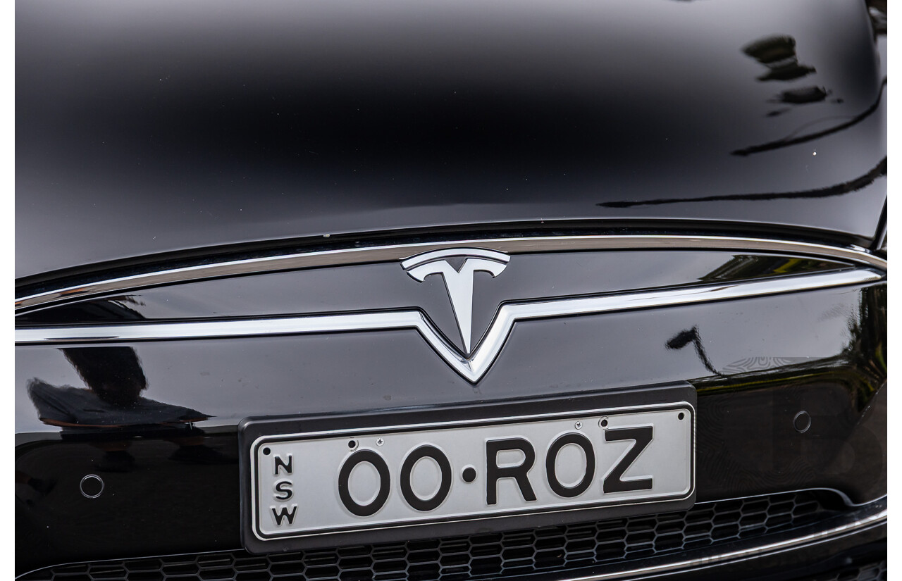 11/2014 Tesla Model S P85+ Performance Plus 4d Hatchback Black Dedicated Electric EV 310kw
