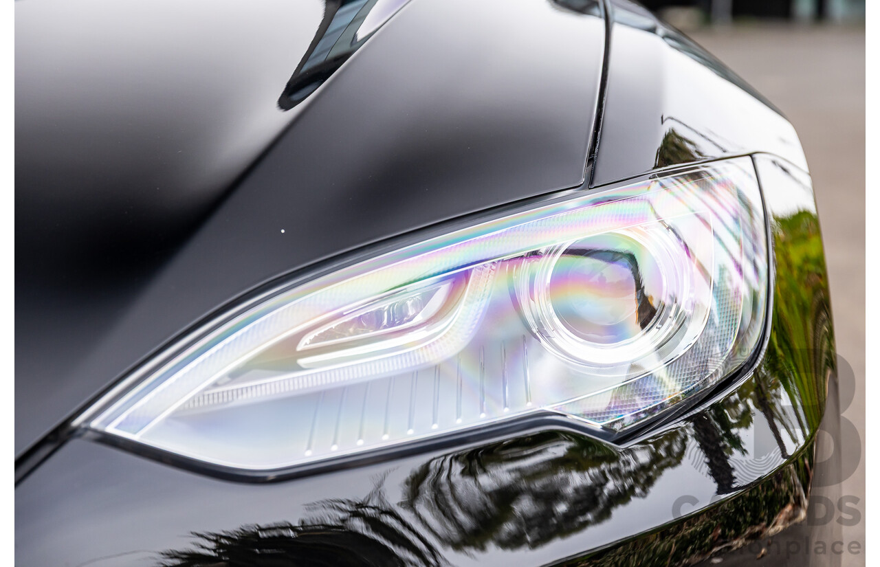 11/2014 Tesla Model S P85+ Performance Plus 4d Hatchback Black Dedicated Electric EV 310kw