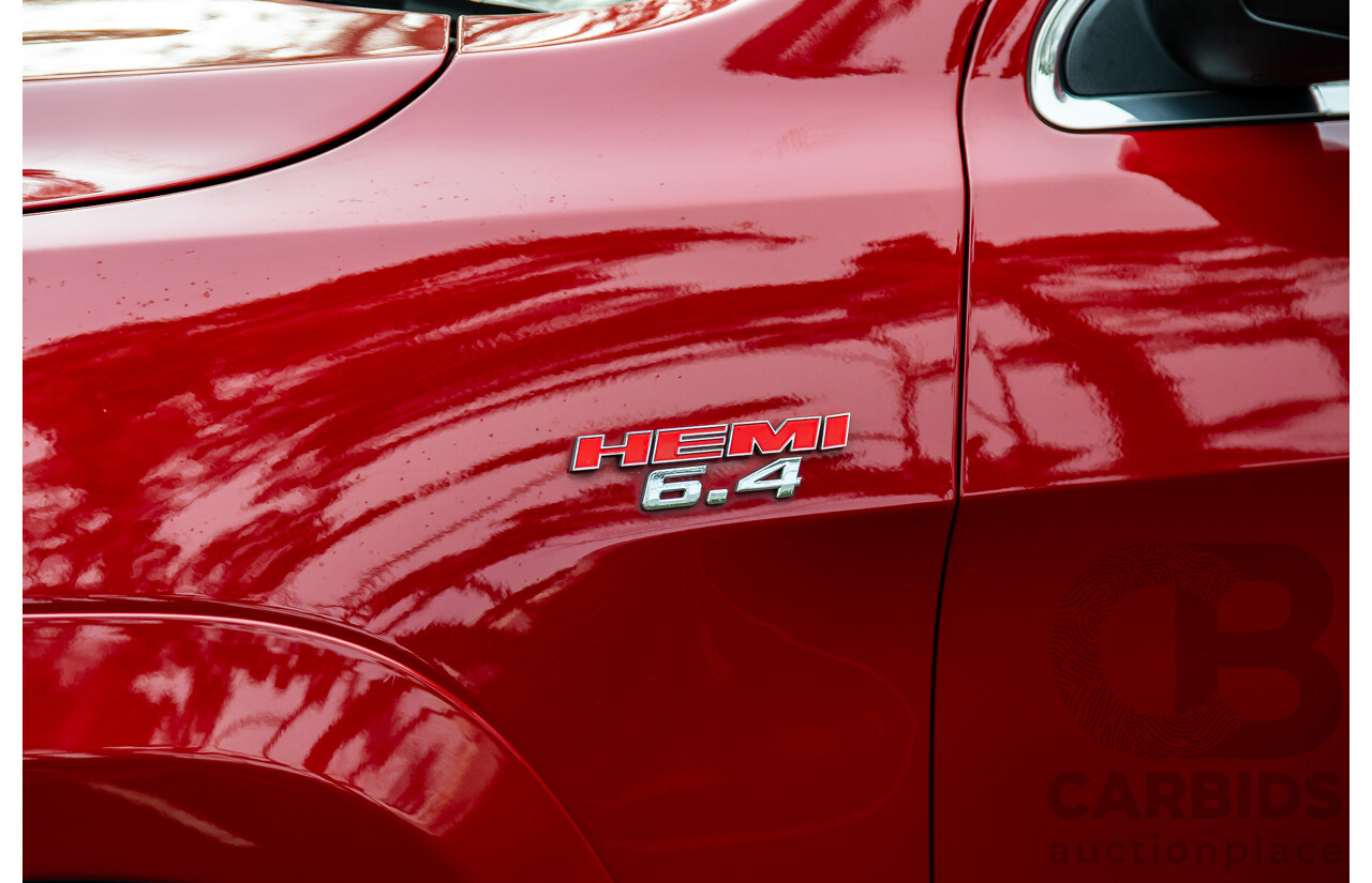 12/2015 Jeep Grand Cherokee SRT 8 (4x4) WK MY16 4d Wagon Deep Cherry Red Crystal Pearl V8 6.4L