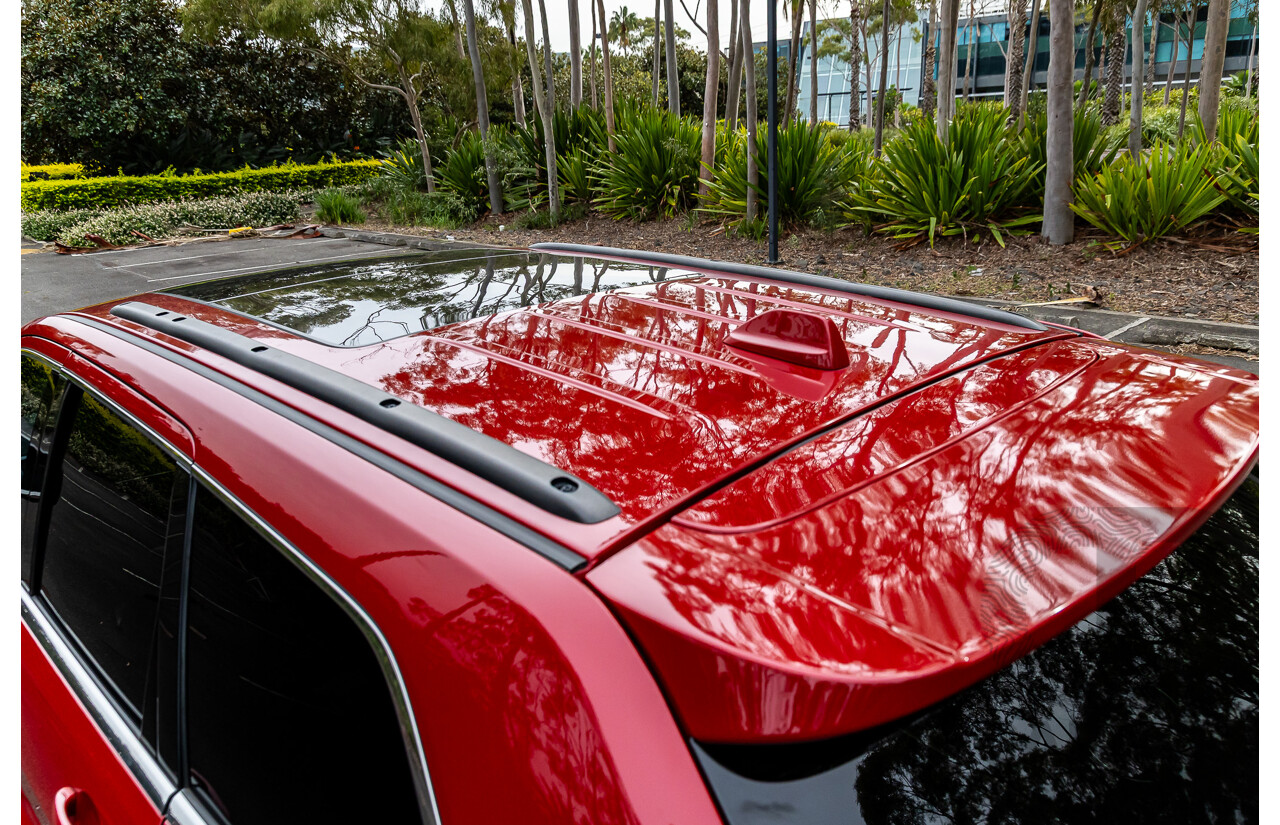 12/2015 Jeep Grand Cherokee SRT 8 (4x4) WK MY16 4d Wagon Deep Cherry Red Crystal Pearl V8 6.4L