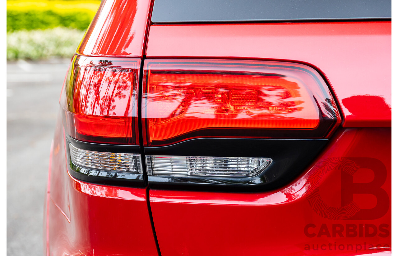 12/2015 Jeep Grand Cherokee SRT 8 (4x4) WK MY16 4d Wagon Deep Cherry Red Crystal Pearl V8 6.4L