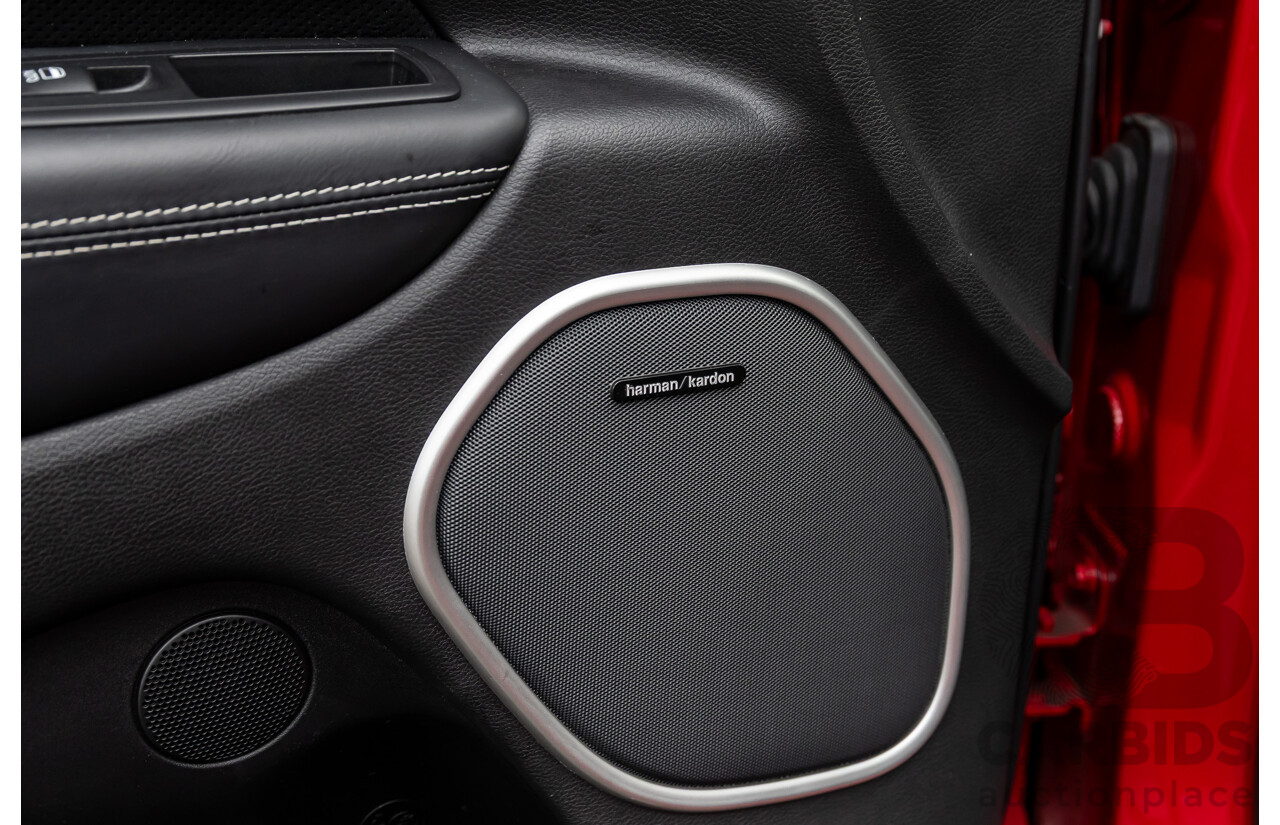 12/2015 Jeep Grand Cherokee SRT 8 (4x4) WK MY16 4d Wagon Deep Cherry Red Crystal Pearl V8 6.4L