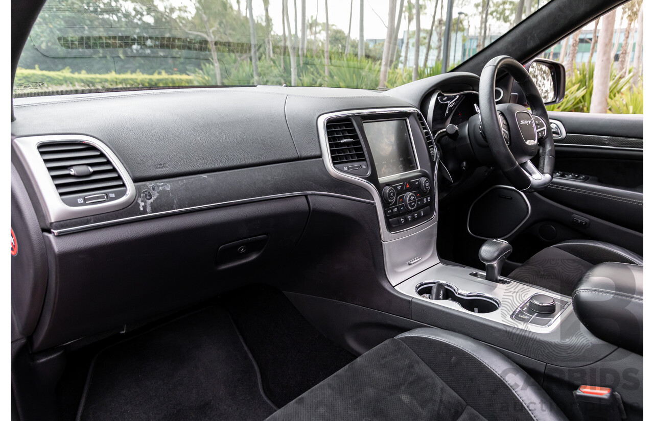 12/2015 Jeep Grand Cherokee SRT 8 (4x4) WK MY16 4d Wagon Deep Cherry Red Crystal Pearl V8 6.4L