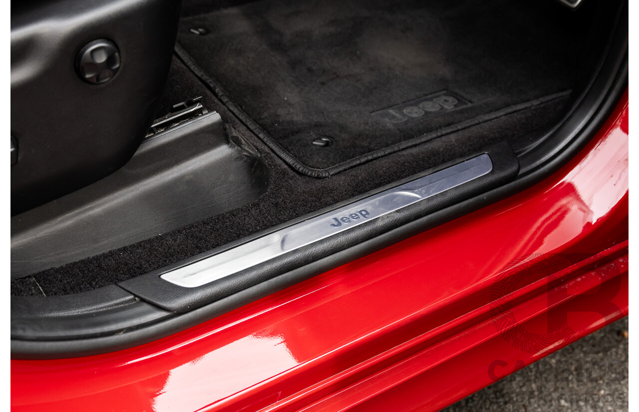 12/2015 Jeep Grand Cherokee SRT 8 (4x4) WK MY16 4d Wagon Deep Cherry Red Crystal Pearl V8 6.4L