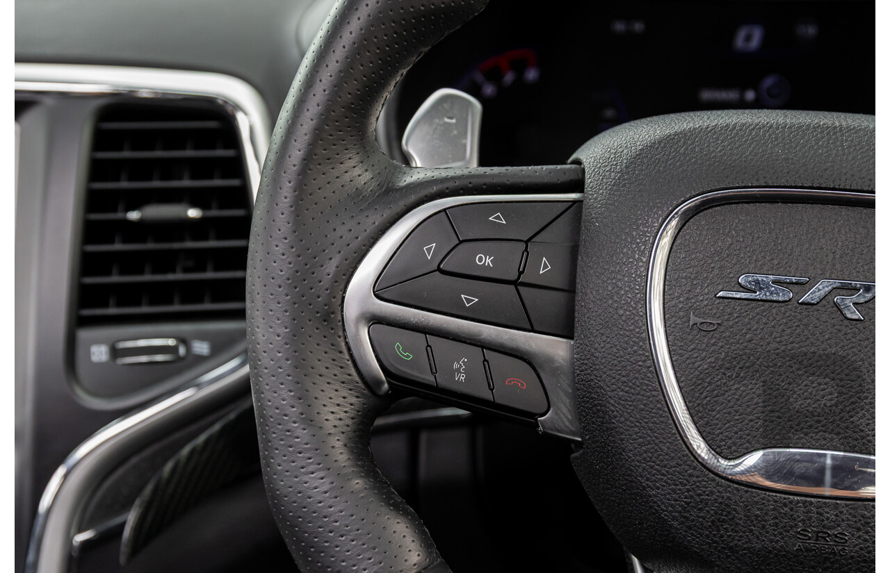 12/2015 Jeep Grand Cherokee SRT 8 (4x4) WK MY16 4d Wagon Deep Cherry Red Crystal Pearl V8 6.4L