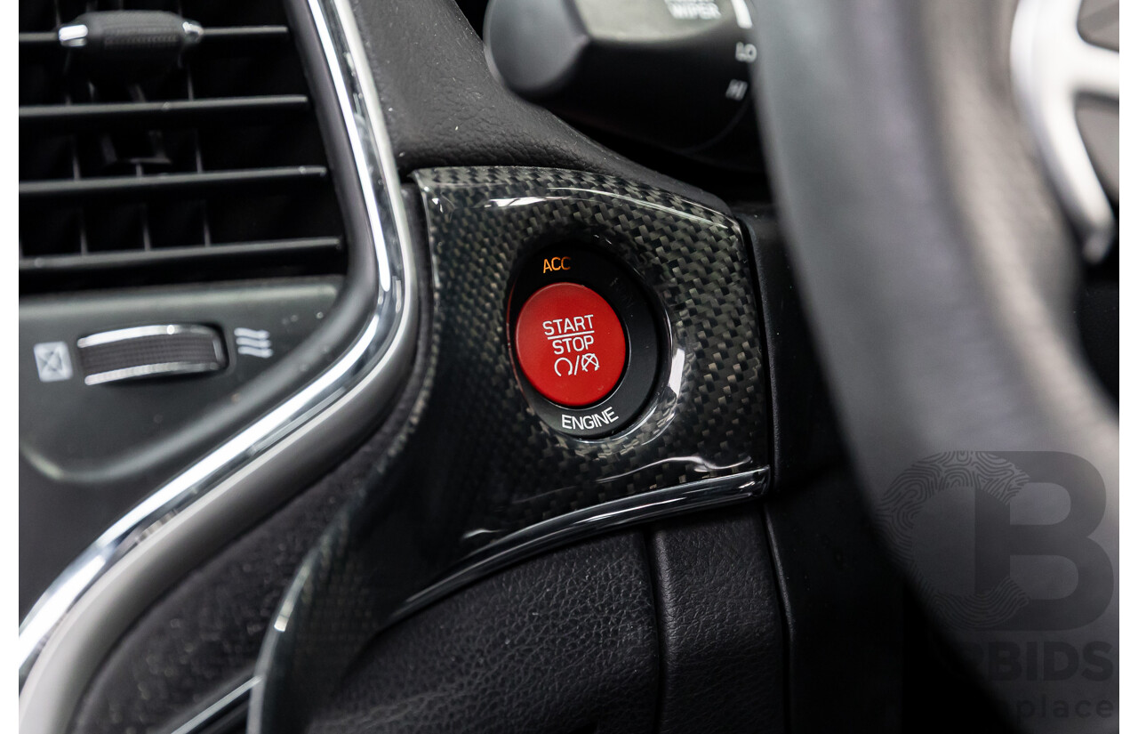 12/2015 Jeep Grand Cherokee SRT 8 (4x4) WK MY16 4d Wagon Deep Cherry Red Crystal Pearl V8 6.4L