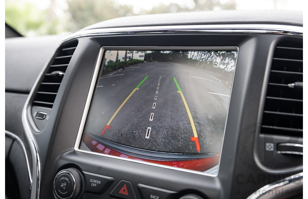 12/2015 Jeep Grand Cherokee SRT 8 (4x4) WK MY16 4d Wagon Deep Cherry Red Crystal Pearl V8 6.4L