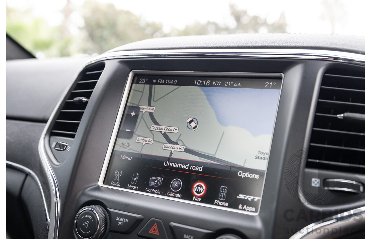 12/2015 Jeep Grand Cherokee SRT 8 (4x4) WK MY16 4d Wagon Deep Cherry Red Crystal Pearl V8 6.4L