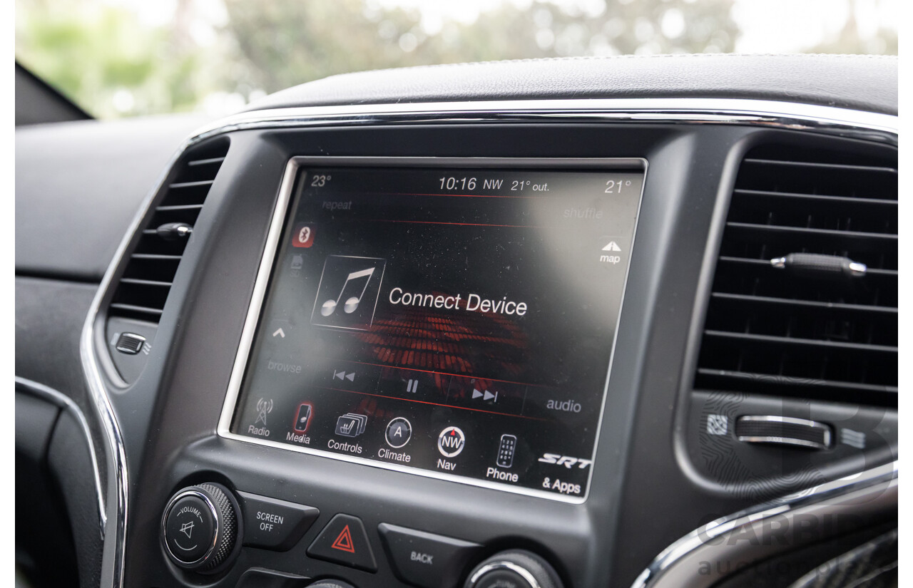 12/2015 Jeep Grand Cherokee SRT 8 (4x4) WK MY16 4d Wagon Deep Cherry Red Crystal Pearl V8 6.4L