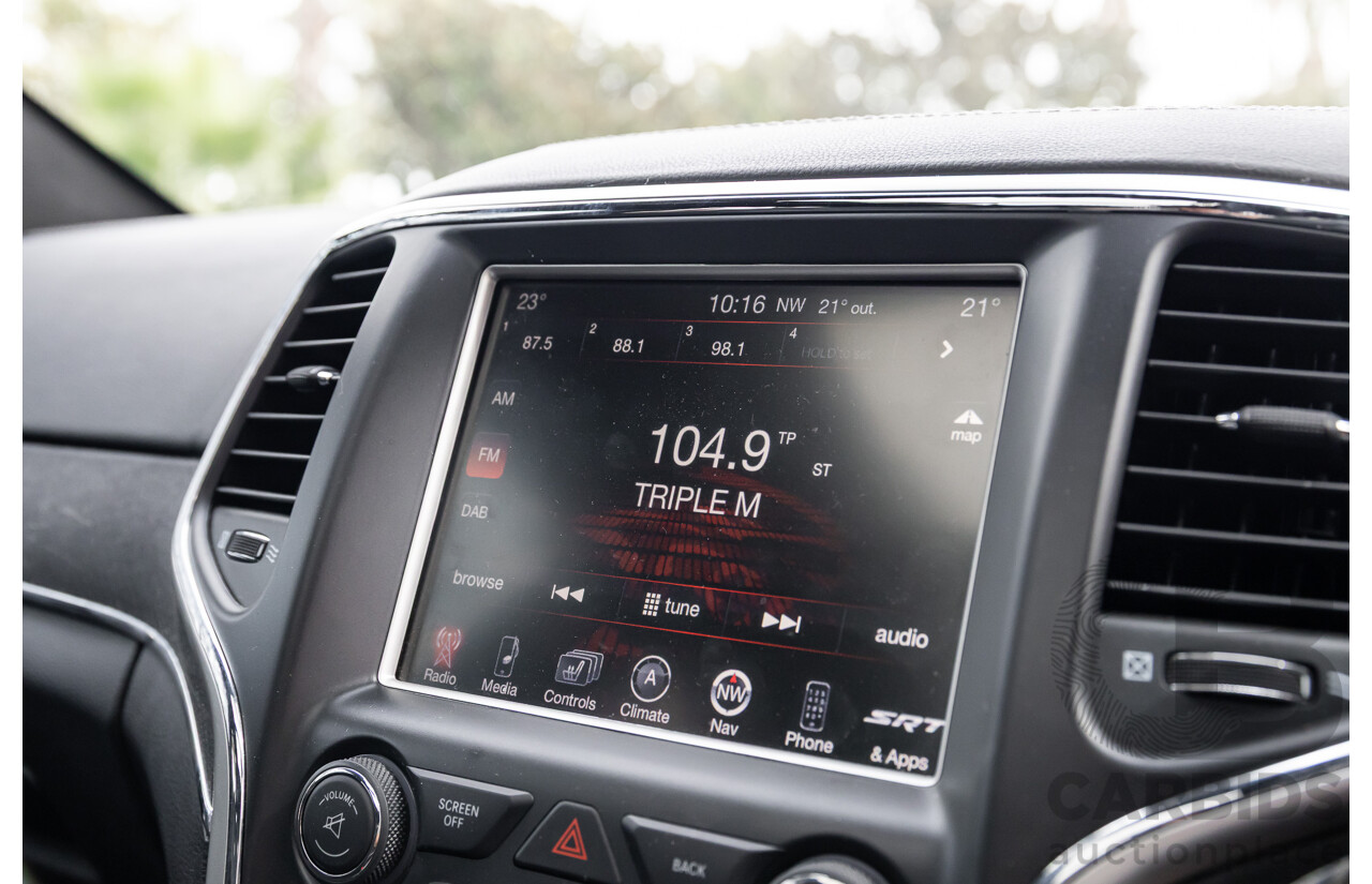 12/2015 Jeep Grand Cherokee SRT 8 (4x4) WK MY16 4d Wagon Deep Cherry Red Crystal Pearl V8 6.4L