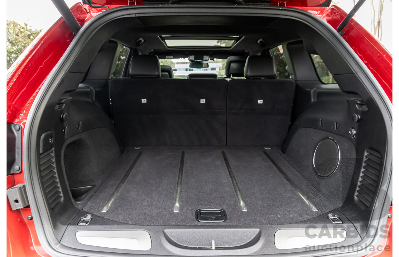 12/2015 Jeep Grand Cherokee SRT 8 (4x4) WK MY16 4d Wagon Deep Cherry Red Crystal Pearl V8 6.4L