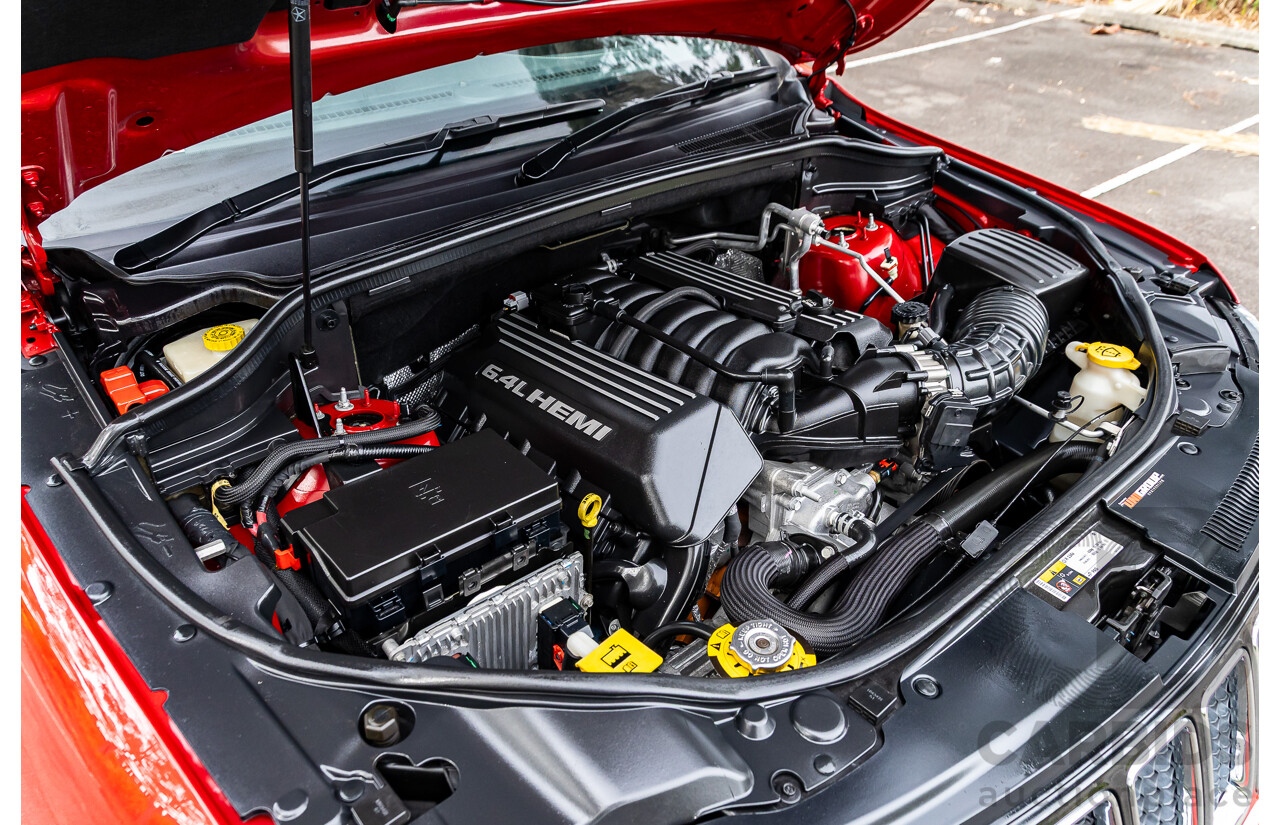 12/2015 Jeep Grand Cherokee SRT 8 (4x4) WK MY16 4d Wagon Deep Cherry Red Crystal Pearl V8 6.4L
