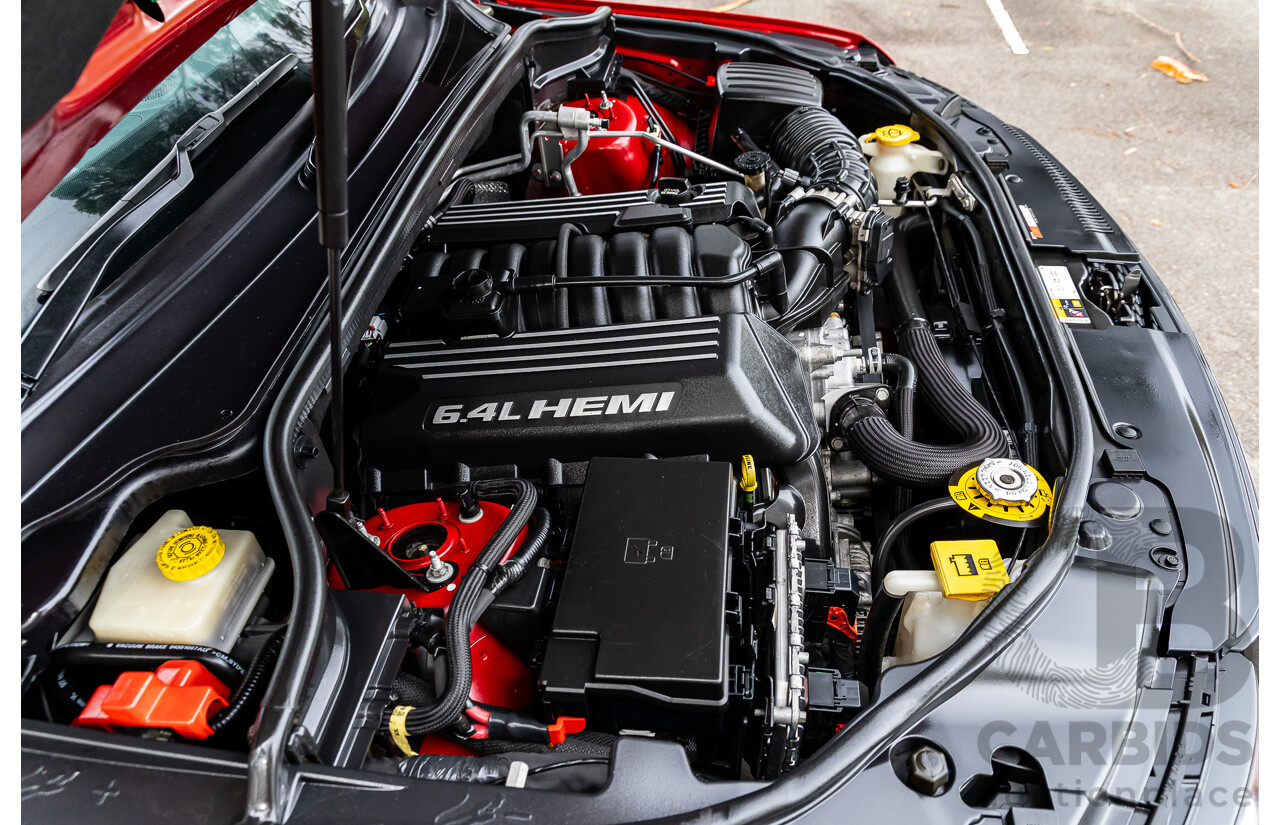 12/2015 Jeep Grand Cherokee SRT 8 (4x4) WK MY16 4d Wagon Deep Cherry Red Crystal Pearl V8 6.4L