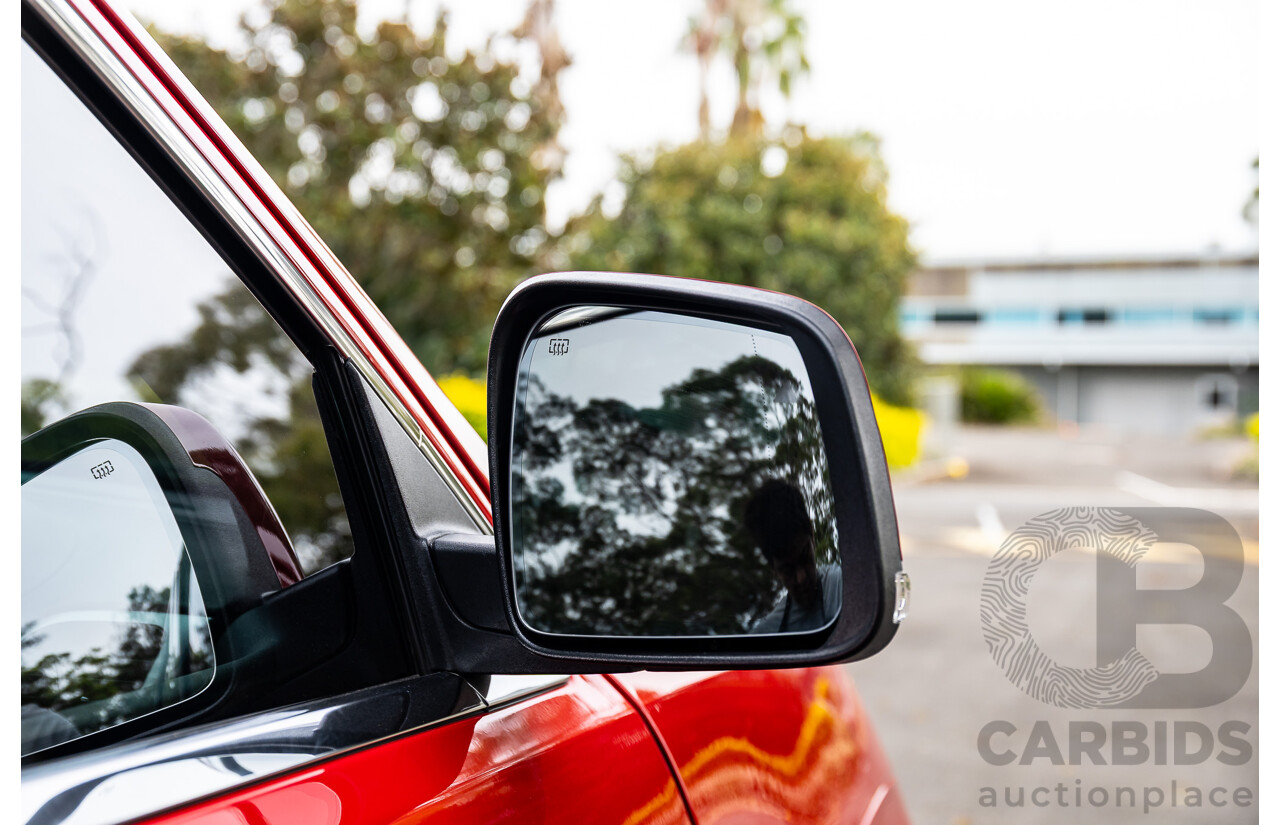 12/2015 Jeep Grand Cherokee SRT 8 (4x4) WK MY16 4d Wagon Deep Cherry Red Crystal Pearl V8 6.4L