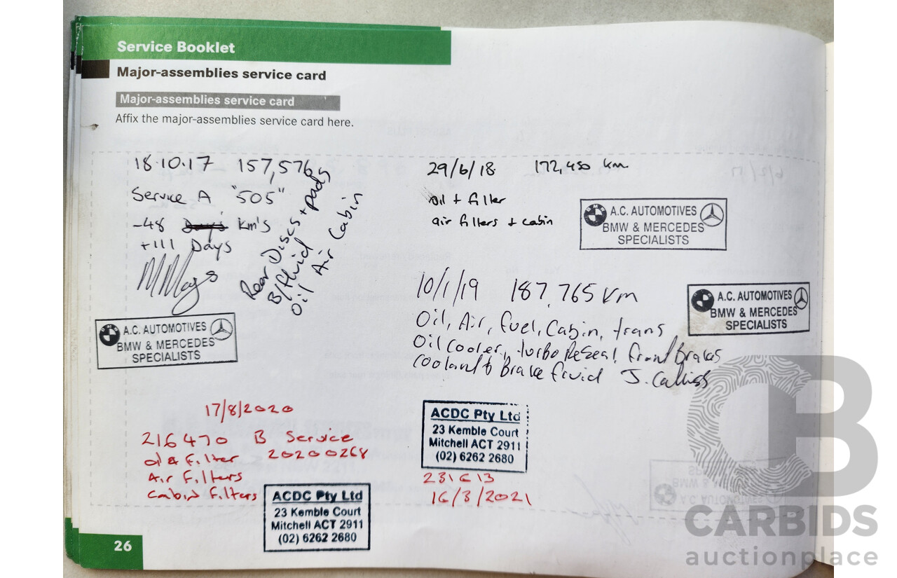 6/2009 Mercedes-Benz ML 280 CDI (4x4) W164 08 UPGRADE 4d Wagon Silver 3.0L