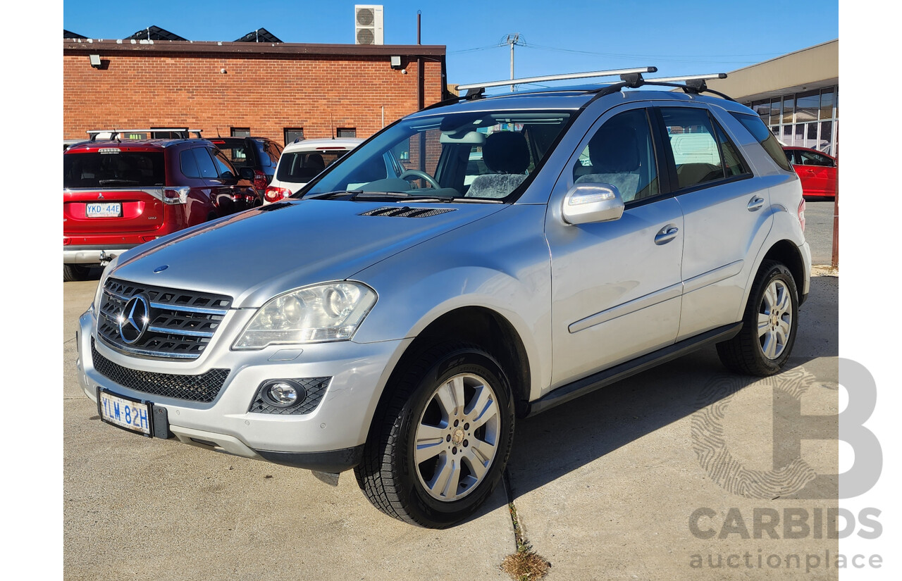 6/2009 Mercedes-Benz ML 280 CDI (4x4) W164 08 UPGRADE 4d Wagon Silver 3.0L