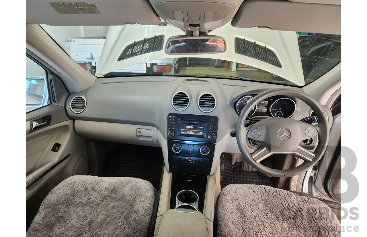 6/2009 Mercedes-Benz ML 280 CDI (4x4) W164 08 UPGRADE 4d Wagon Silver 3.0L