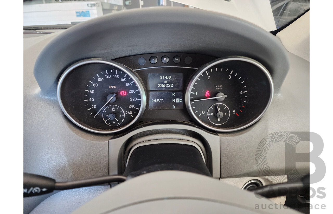 6/2009 Mercedes-Benz ML 280 CDI (4x4) W164 08 UPGRADE 4d Wagon Silver 3.0L