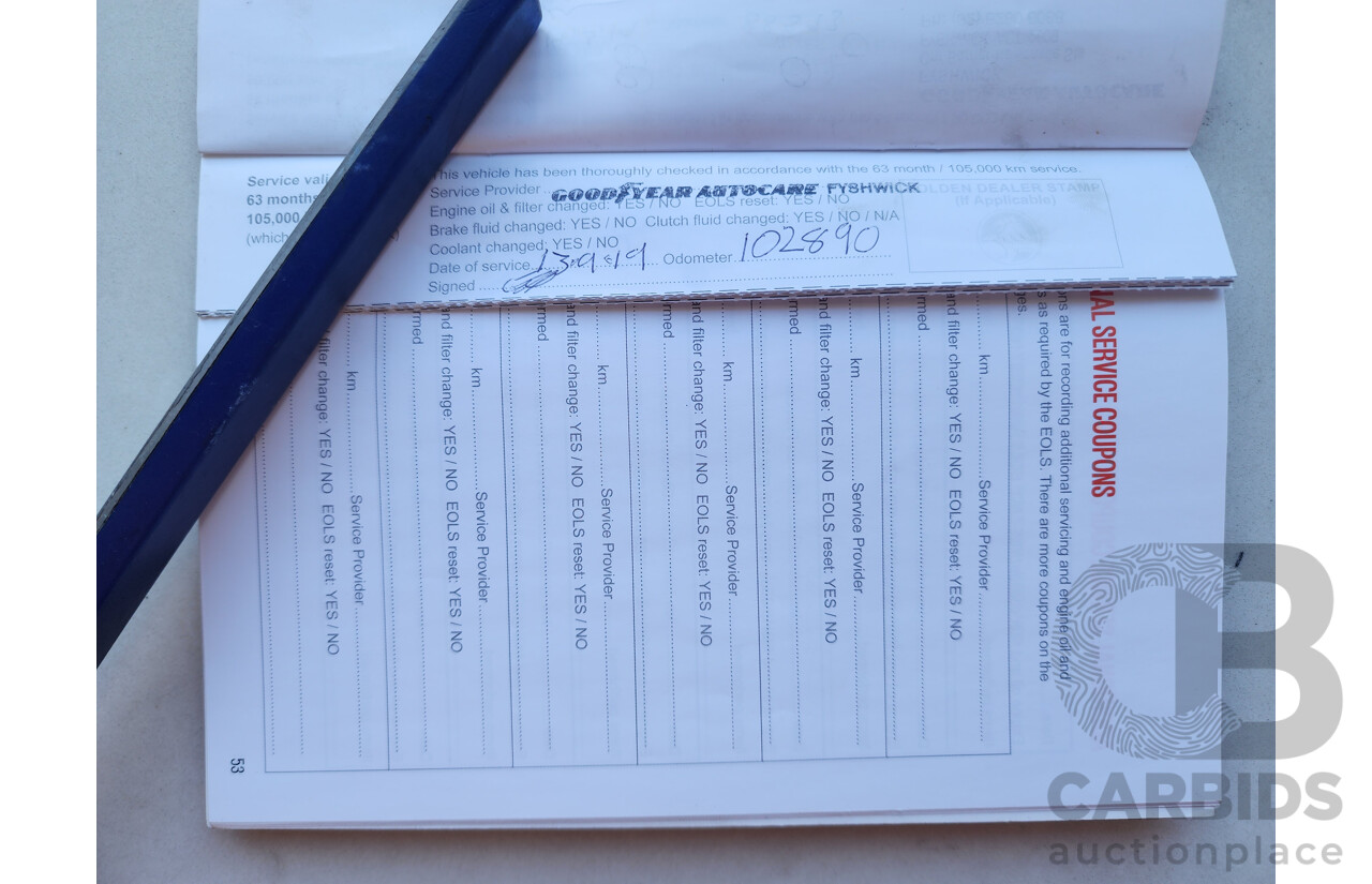 11/2015 Holden Colorado LS (4x4) RG MY15 Crew Cab P/Up White 2.8L