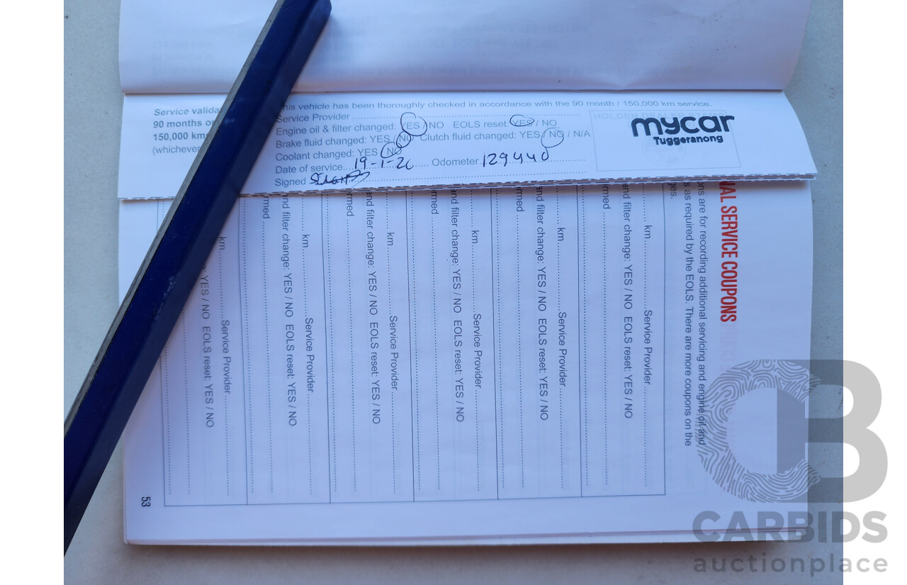 11/2015 Holden Colorado LS (4x4) RG MY15 Crew Cab P/Up White 2.8L