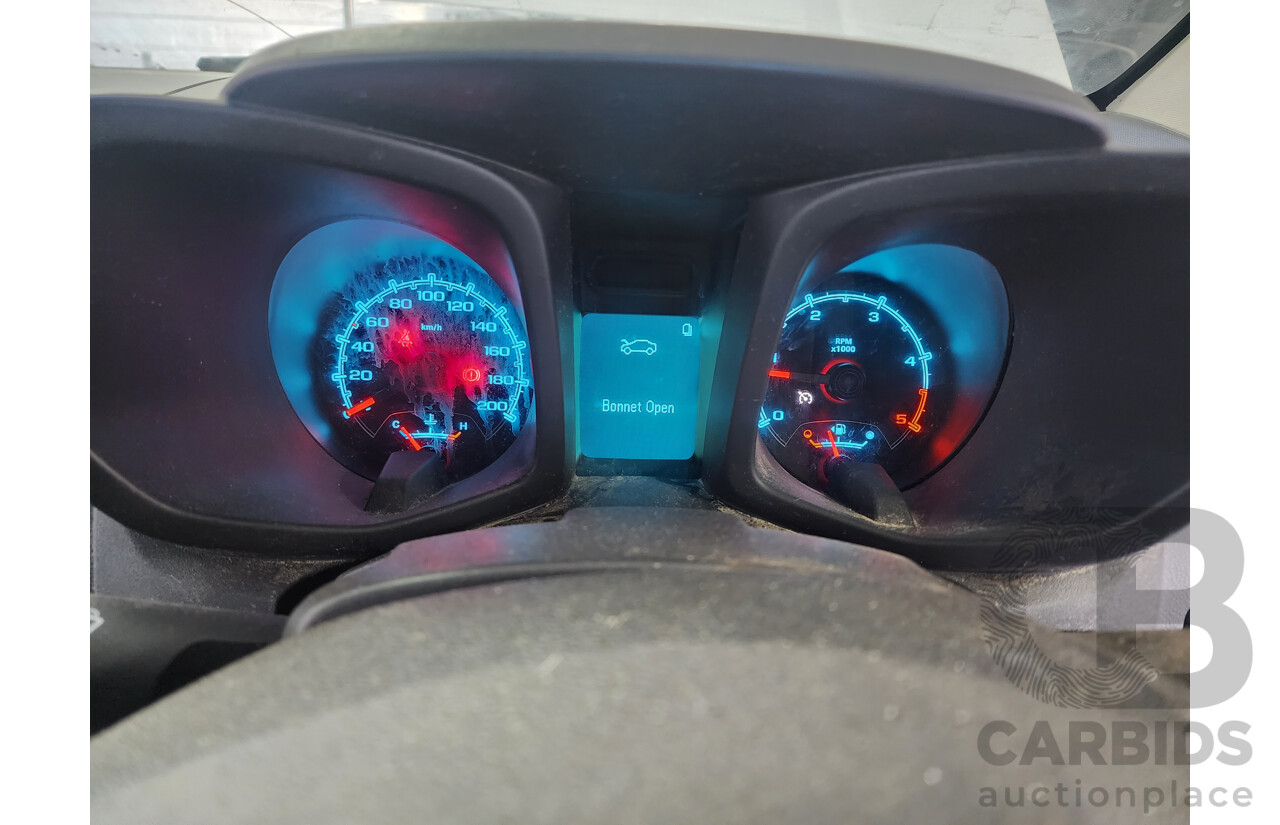 11/2015 Holden Colorado LS (4x4) RG MY15 Crew Cab P/Up White 2.8L