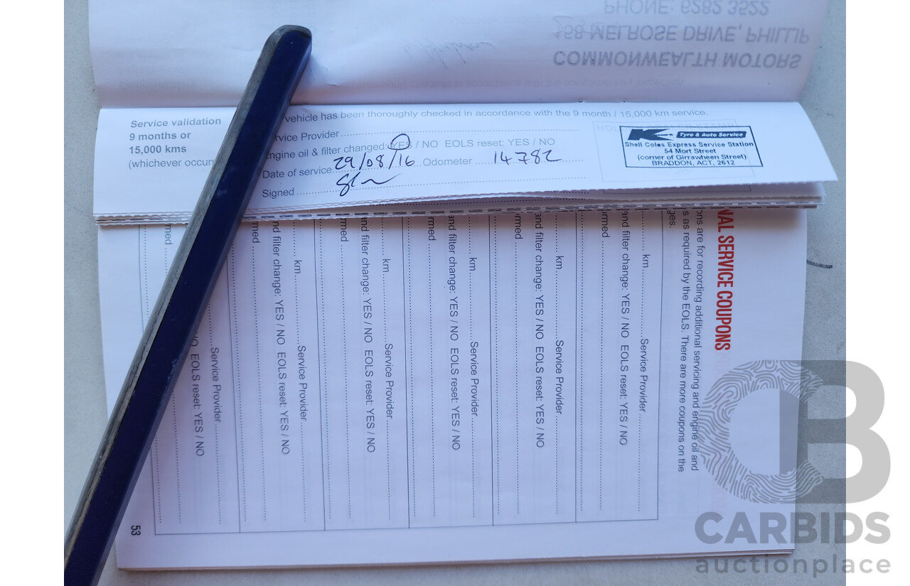 11/2015 Holden Colorado LS (4x4) RG MY15 Crew Cab P/Up White 2.8L