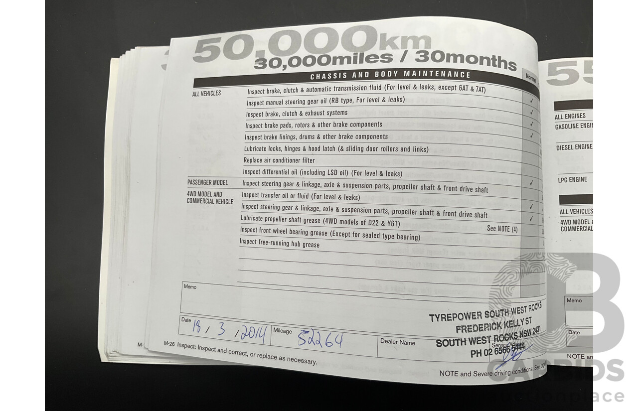 6/2012 Nissan Pathfinder ST (4x4) R51 SERIES 4 4d Wagon Red Turbo Diesel 2.5L - 7 Seater