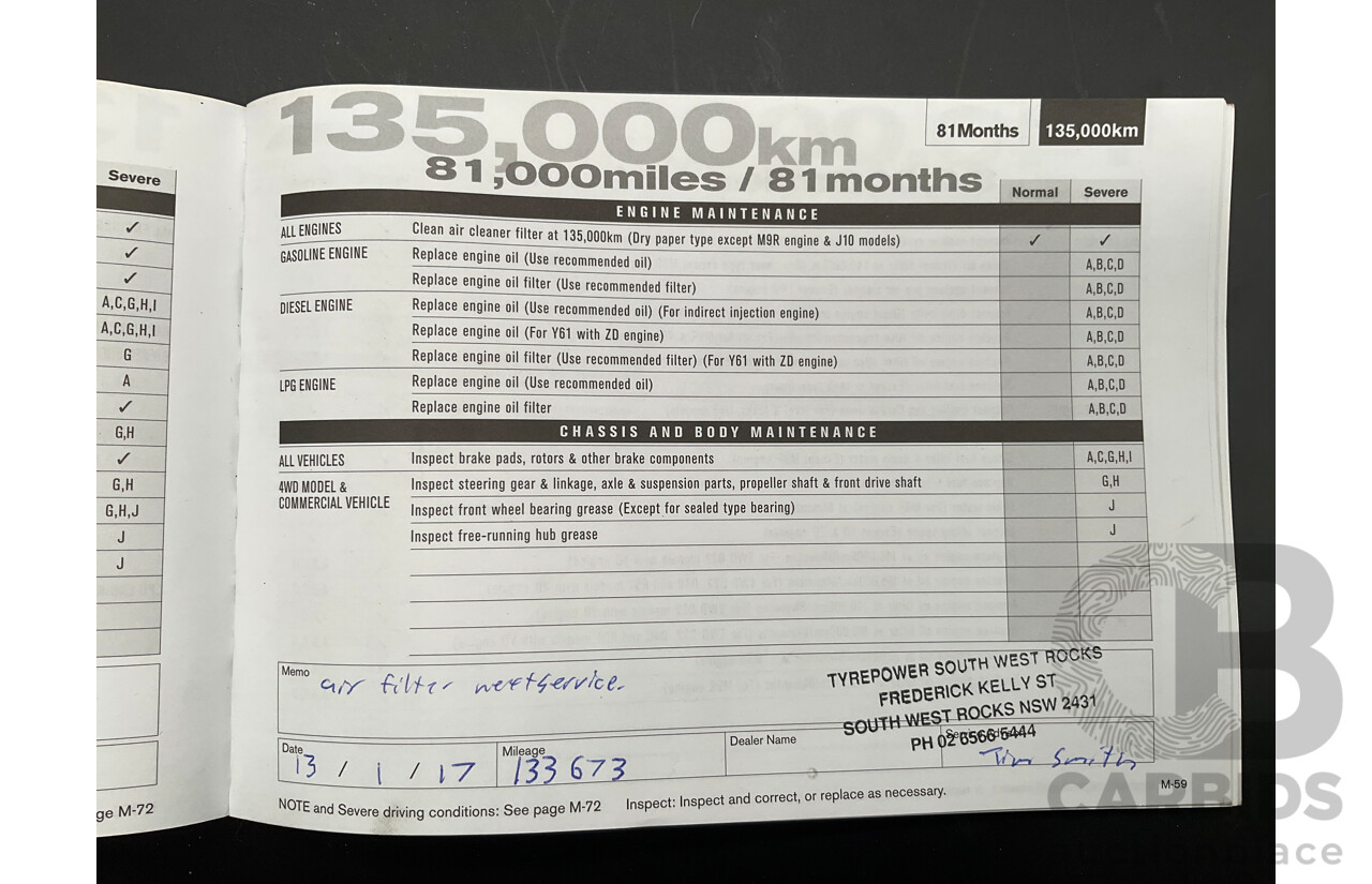 6/2012 Nissan Pathfinder ST (4x4) R51 SERIES 4 4d Wagon Red Turbo Diesel 2.5L - 7 Seater