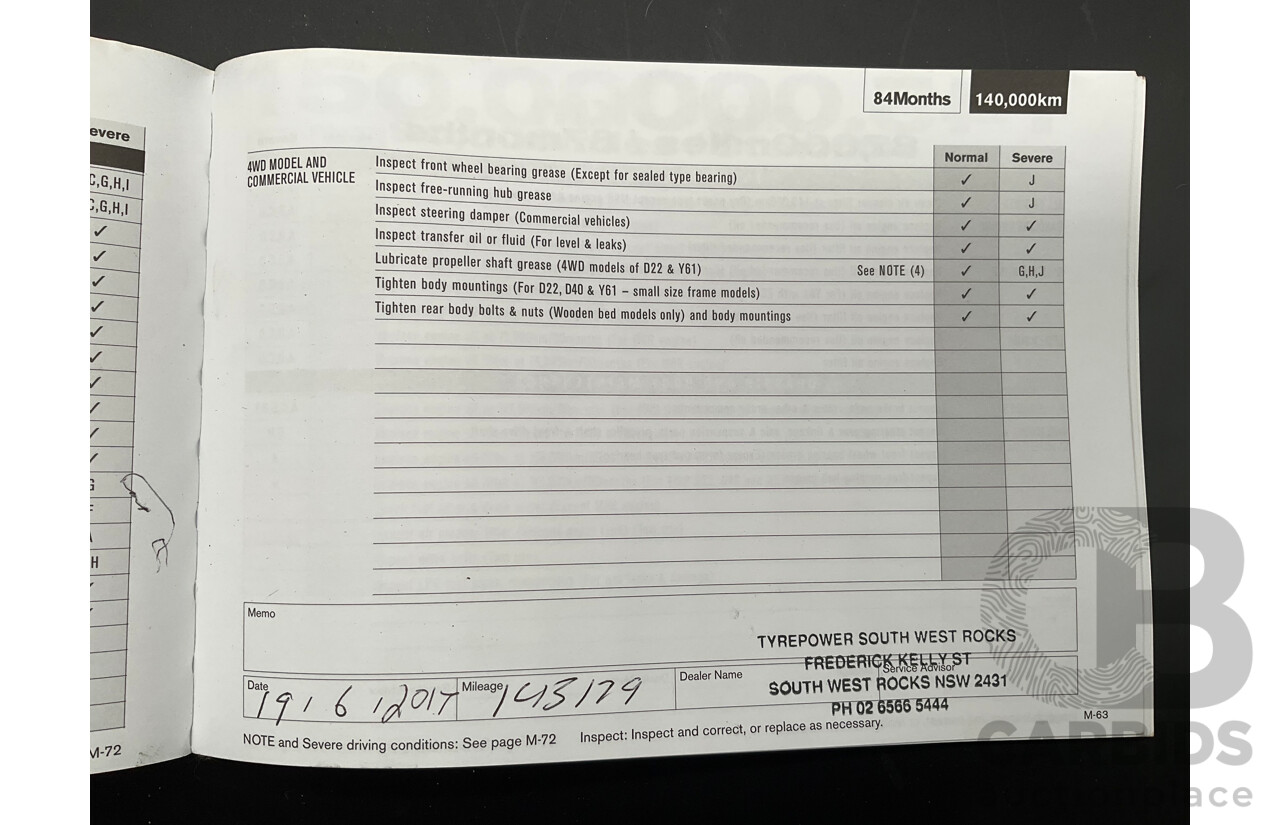 6/2012 Nissan Pathfinder ST (4x4) R51 SERIES 4 4d Wagon Red Turbo Diesel 2.5L - 7 Seater