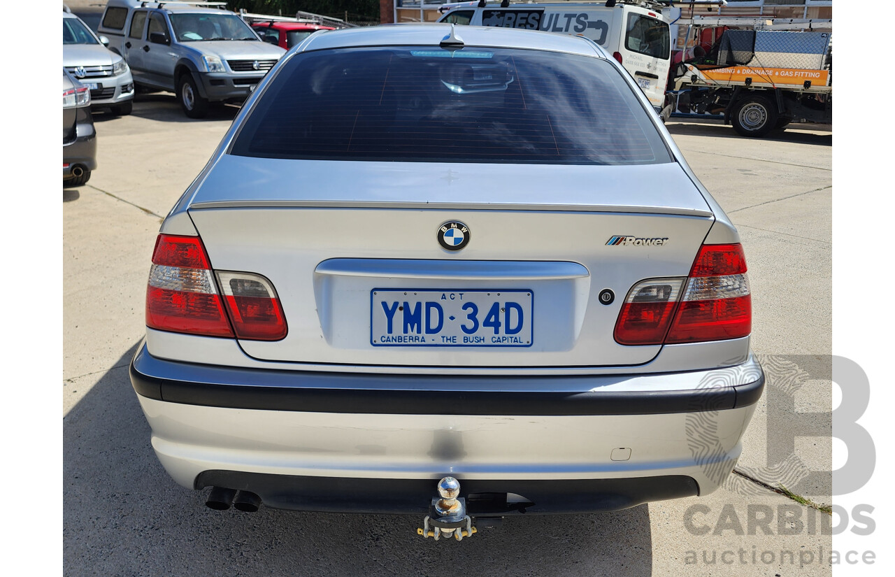 10/2002 Bmw 3 25i E46 4d Sedan Silver 2.5L