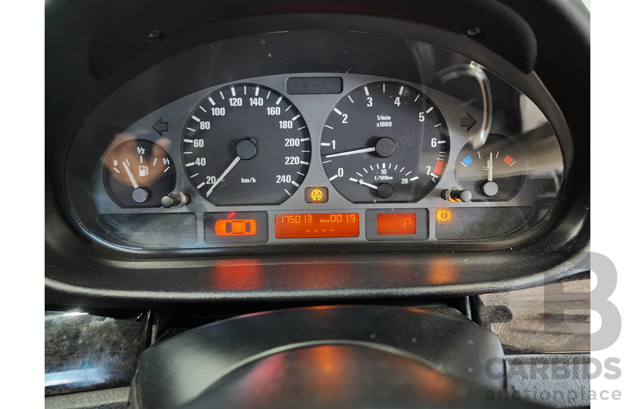 10/2002 Bmw 3 25i E46 4d Sedan Silver 2.5L