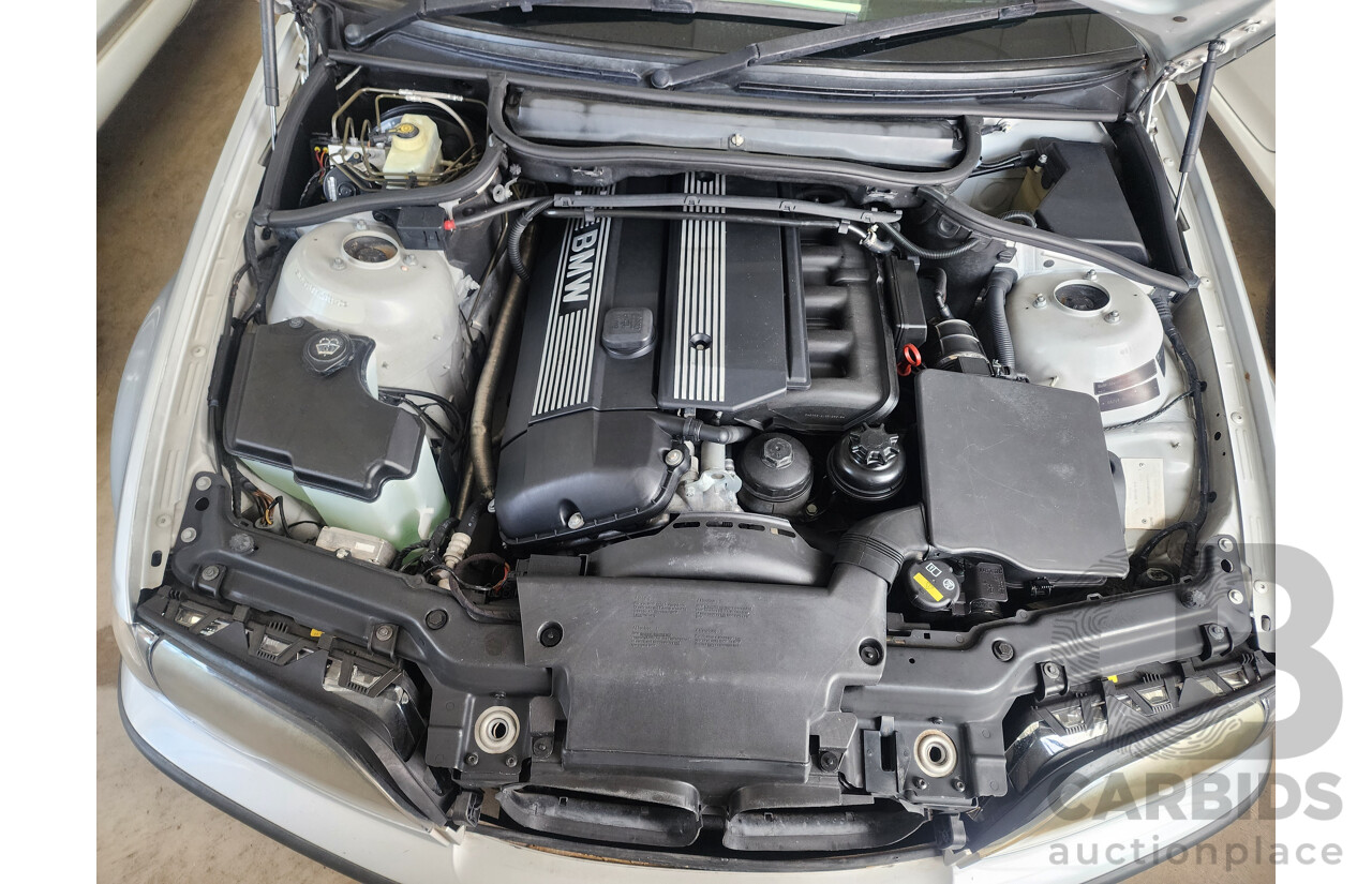 10/2002 Bmw 3 25i E46 4d Sedan Silver 2.5L