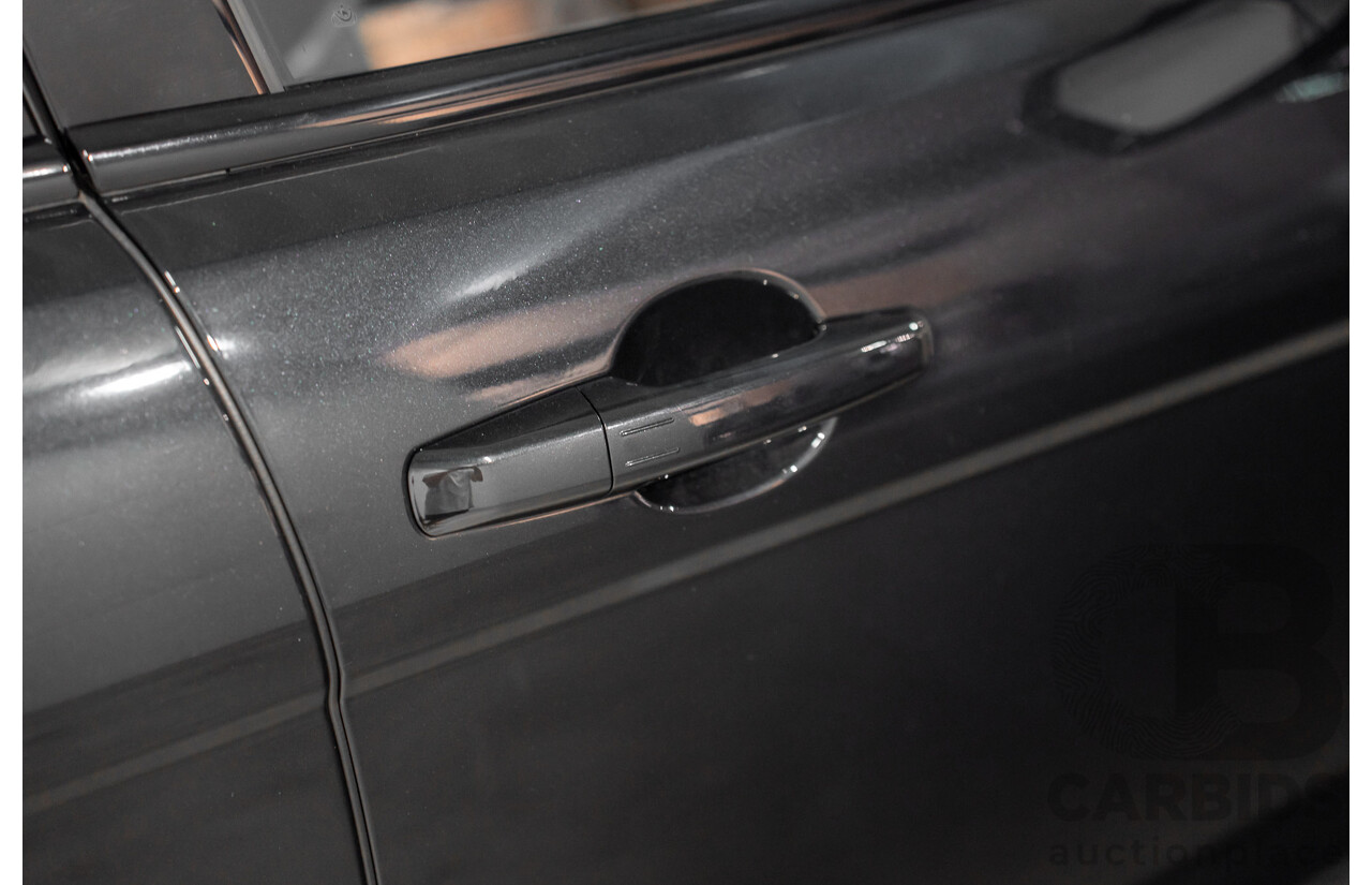 12/2011 Range Rover Evoque TD4 Dynamic LV 5d Wagon Sumatra Black Metallic/Fuji White Roof Turbo Diesel 2.2L