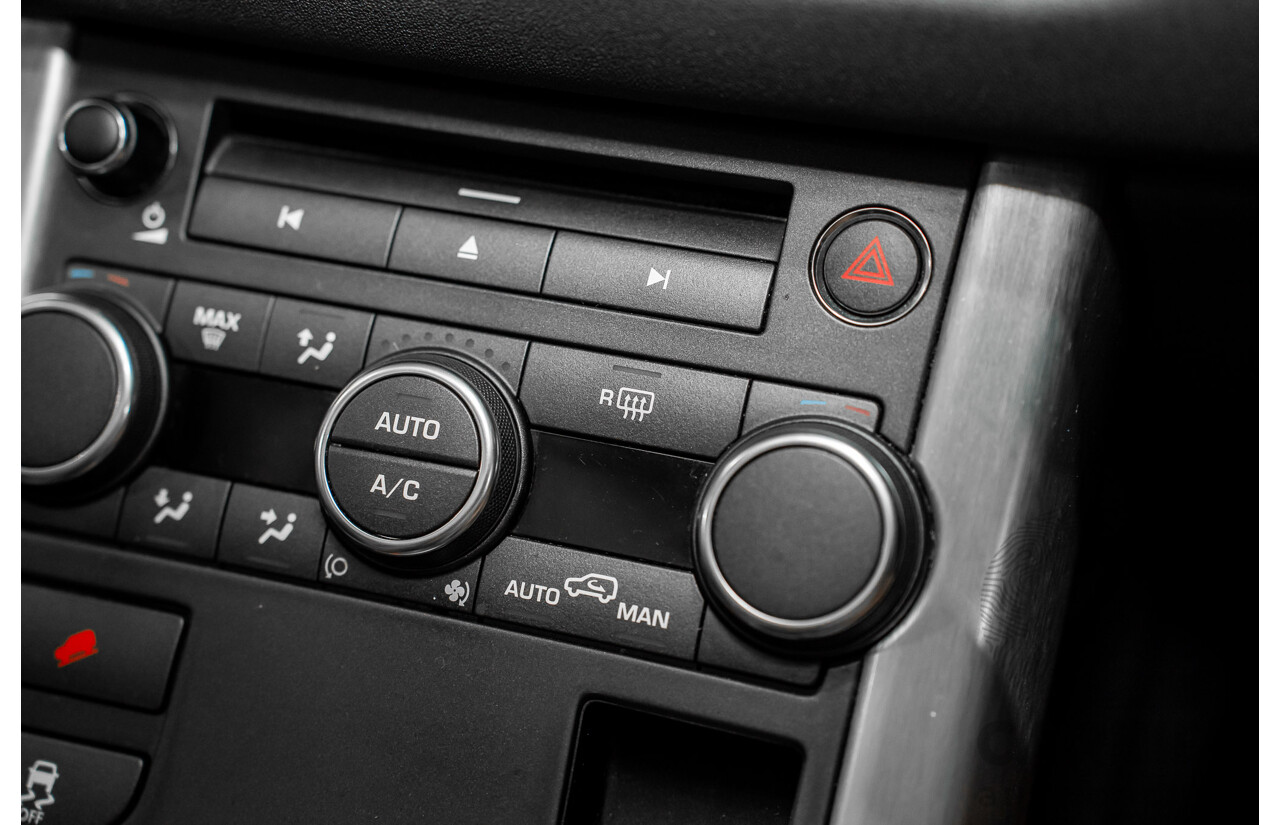 12/2011 Range Rover Evoque TD4 Dynamic LV 5d Wagon Sumatra Black Metallic/Fuji White Roof Turbo Diesel 2.2L