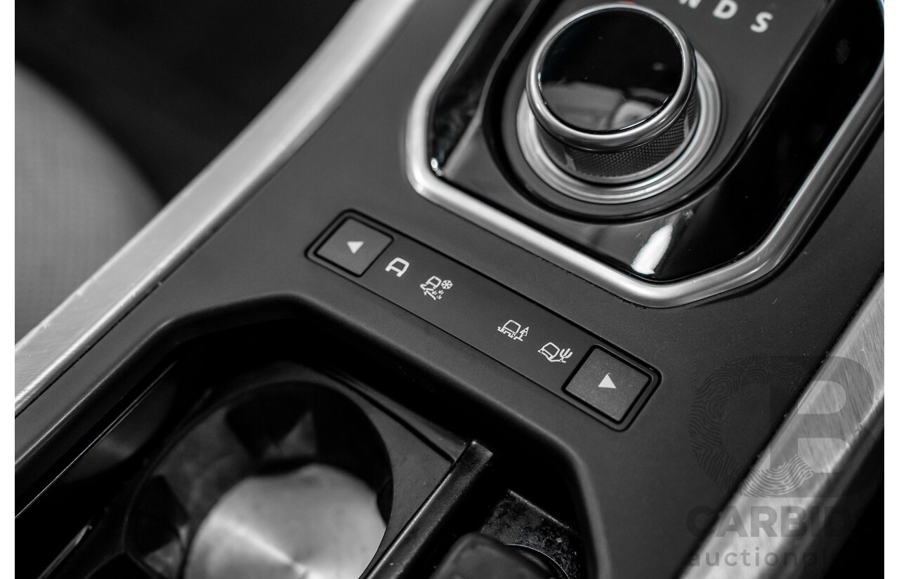 12/2011 Range Rover Evoque TD4 Dynamic LV 5d Wagon Sumatra Black Metallic/Fuji White Roof Turbo Diesel 2.2L