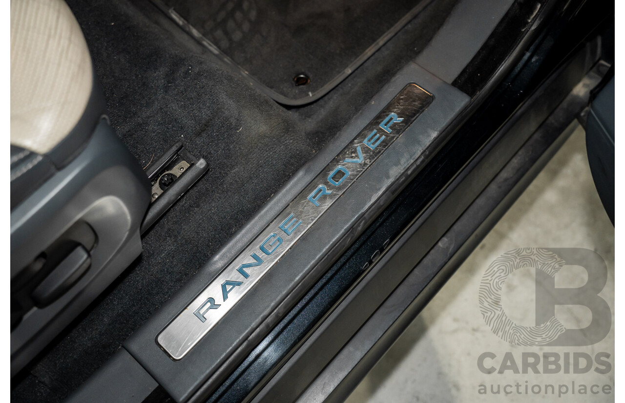 12/2011 Range Rover Evoque TD4 Dynamic LV 5d Wagon Sumatra Black Metallic/Fuji White Roof Turbo Diesel 2.2L