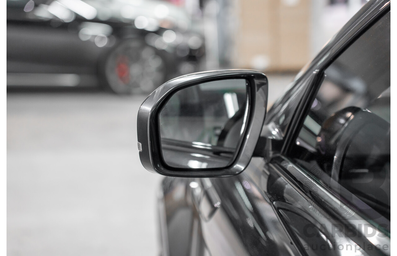 12/2011 Range Rover Evoque TD4 Dynamic LV 5d Wagon Sumatra Black Metallic/Fuji White Roof Turbo Diesel 2.2L