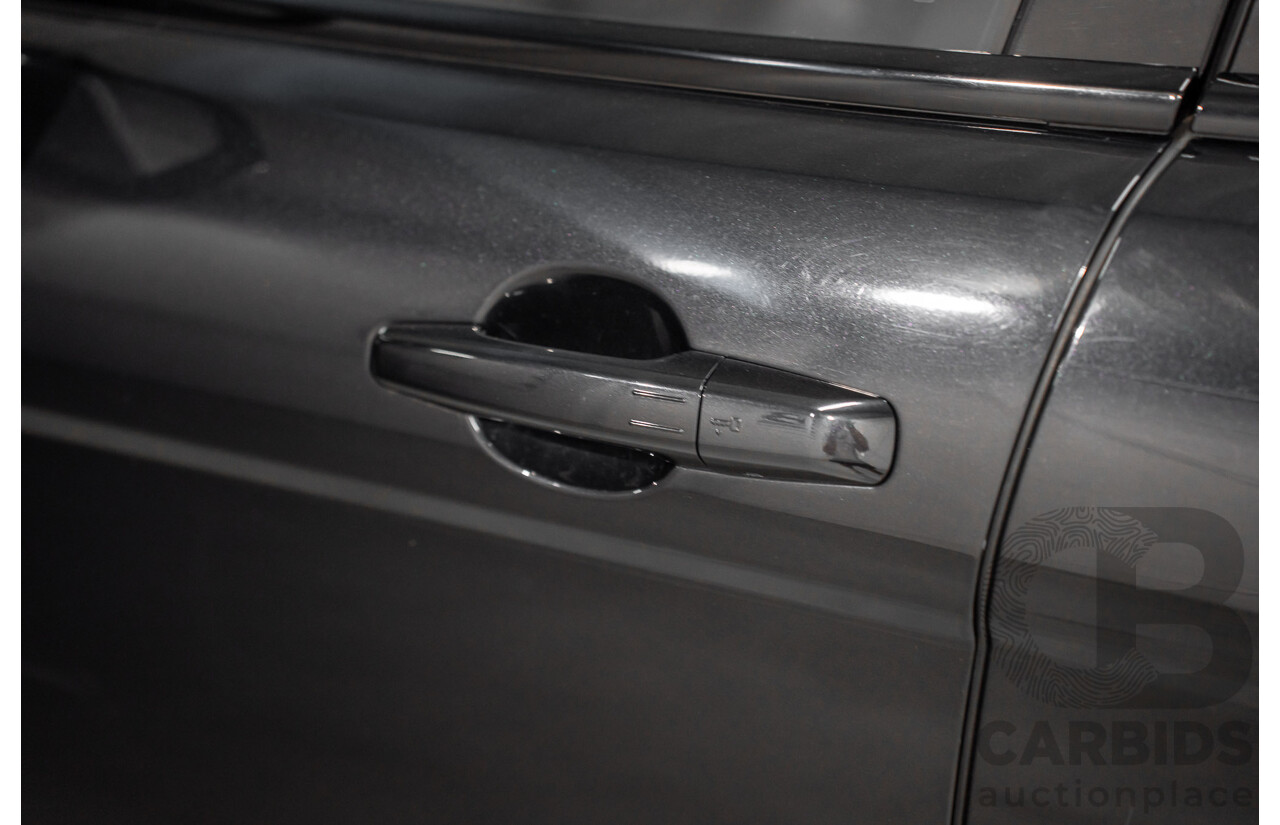 12/2011 Range Rover Evoque TD4 Dynamic LV 5d Wagon Sumatra Black Metallic/Fuji White Roof Turbo Diesel 2.2L