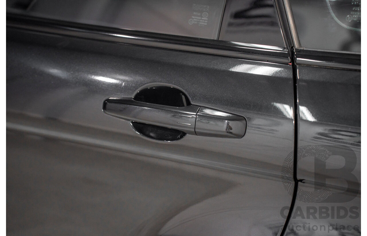 12/2011 Range Rover Evoque TD4 Dynamic LV 5d Wagon Sumatra Black Metallic/Fuji White Roof Turbo Diesel 2.2L