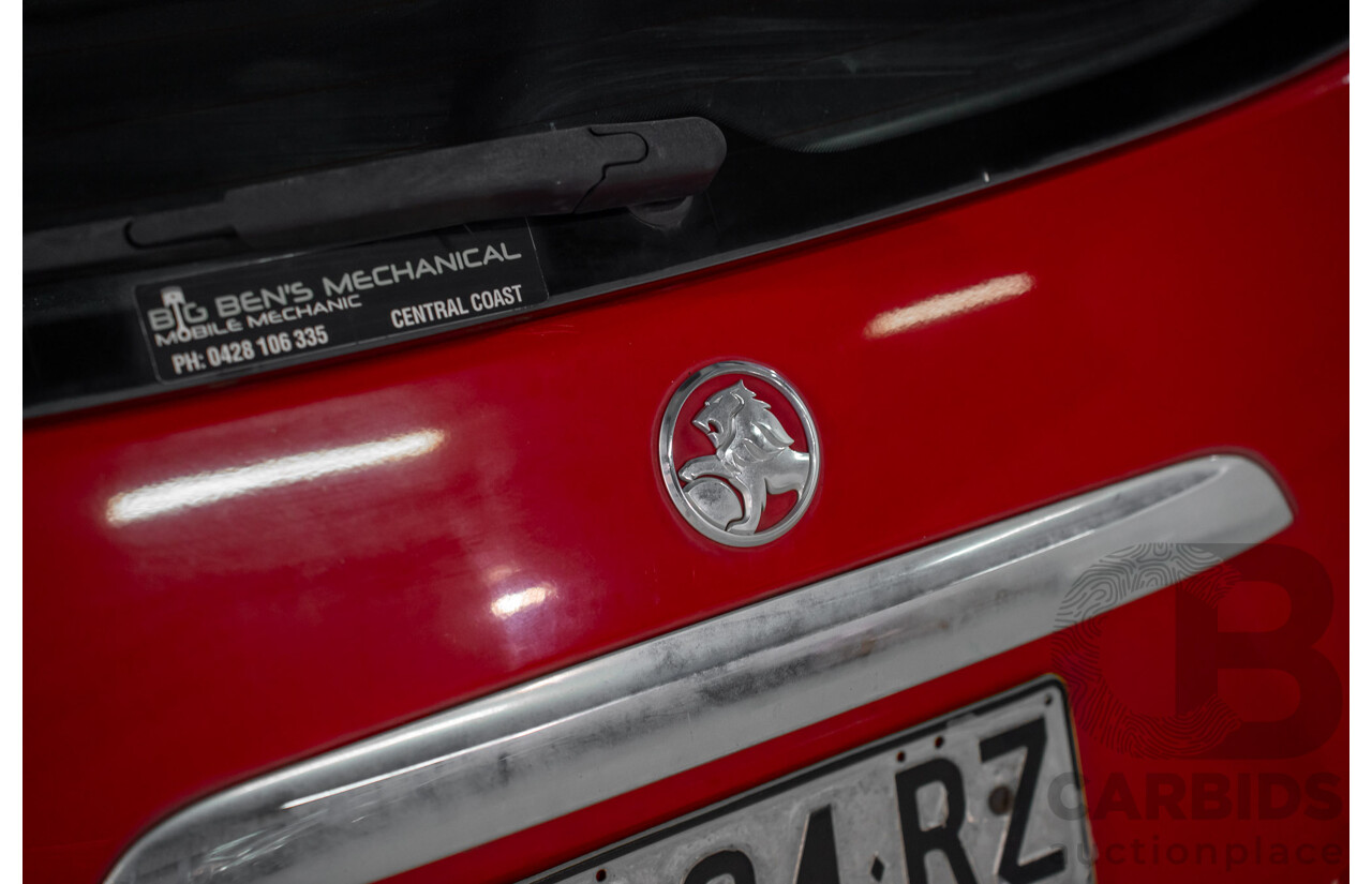 4/2015 Holden Barina X TM MY15 5d Hatchback Blaze Red 1.6L