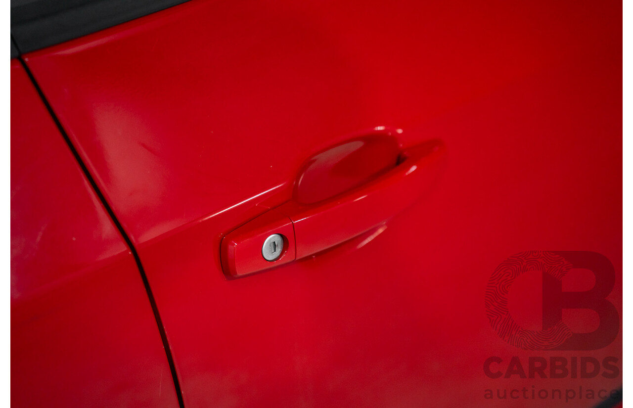 4/2015 Holden Barina X TM MY15 5d Hatchback Blaze Red 1.6L