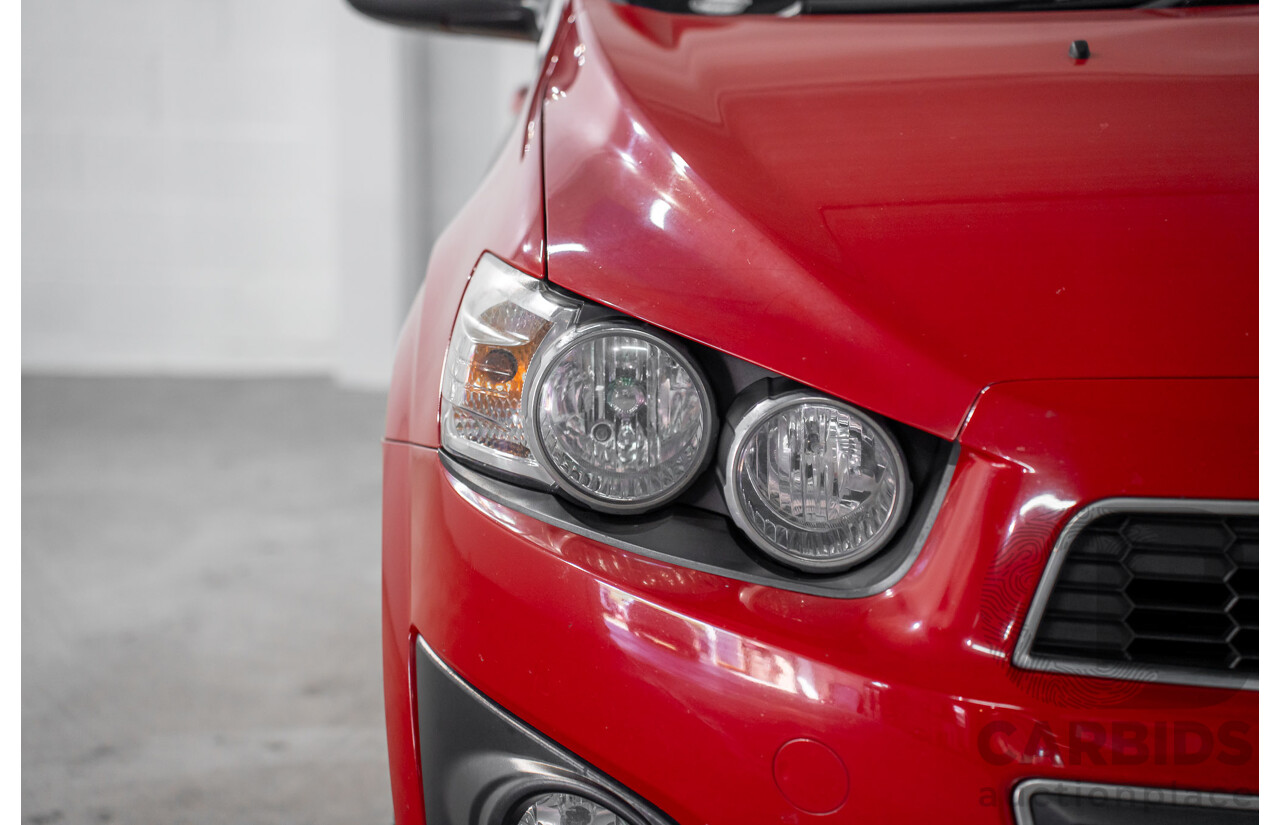 4/2015 Holden Barina X TM MY15 5d Hatchback Blaze Red 1.6L