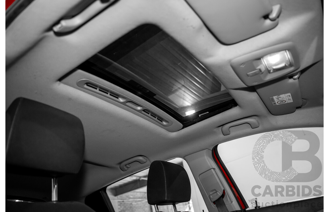 4/2015 Holden Barina X TM MY15 5d Hatchback Blaze Red 1.6L