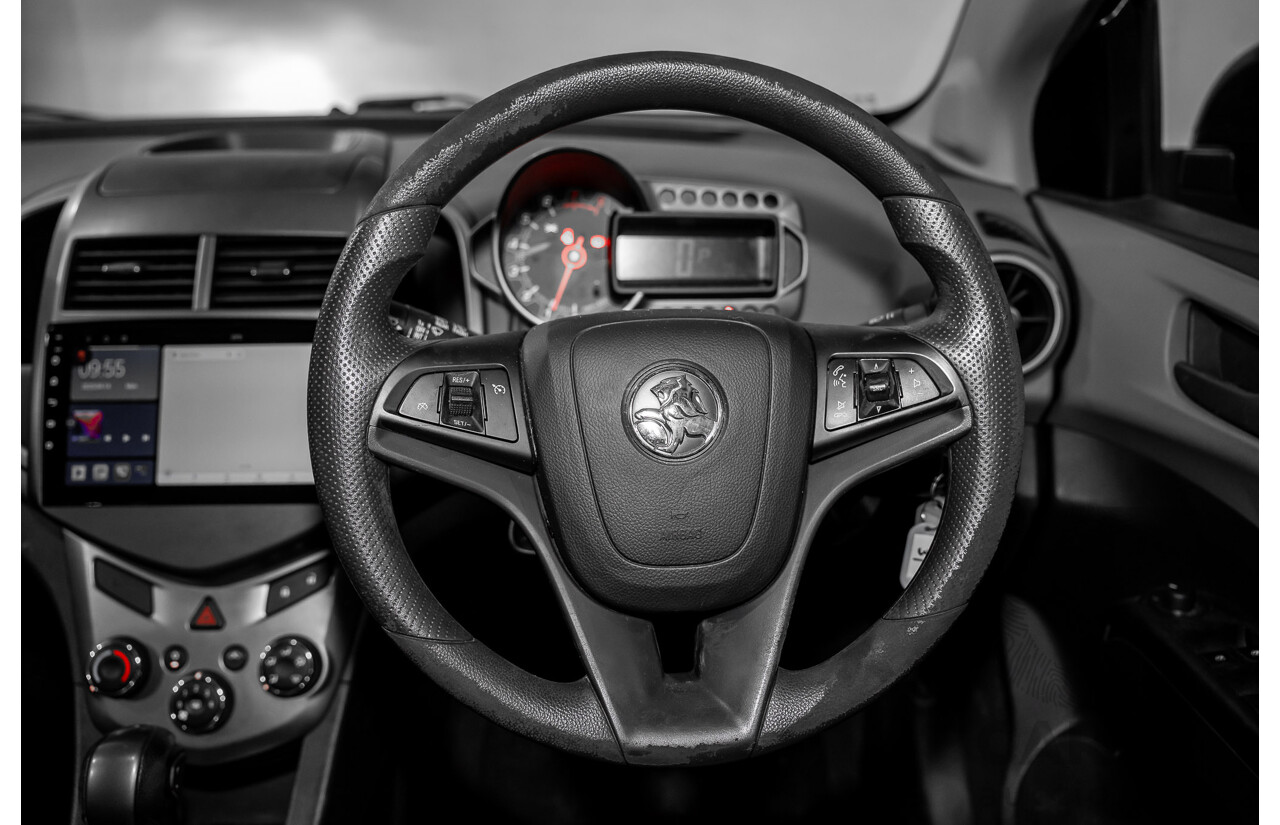 4/2015 Holden Barina X TM MY15 5d Hatchback Blaze Red 1.6L