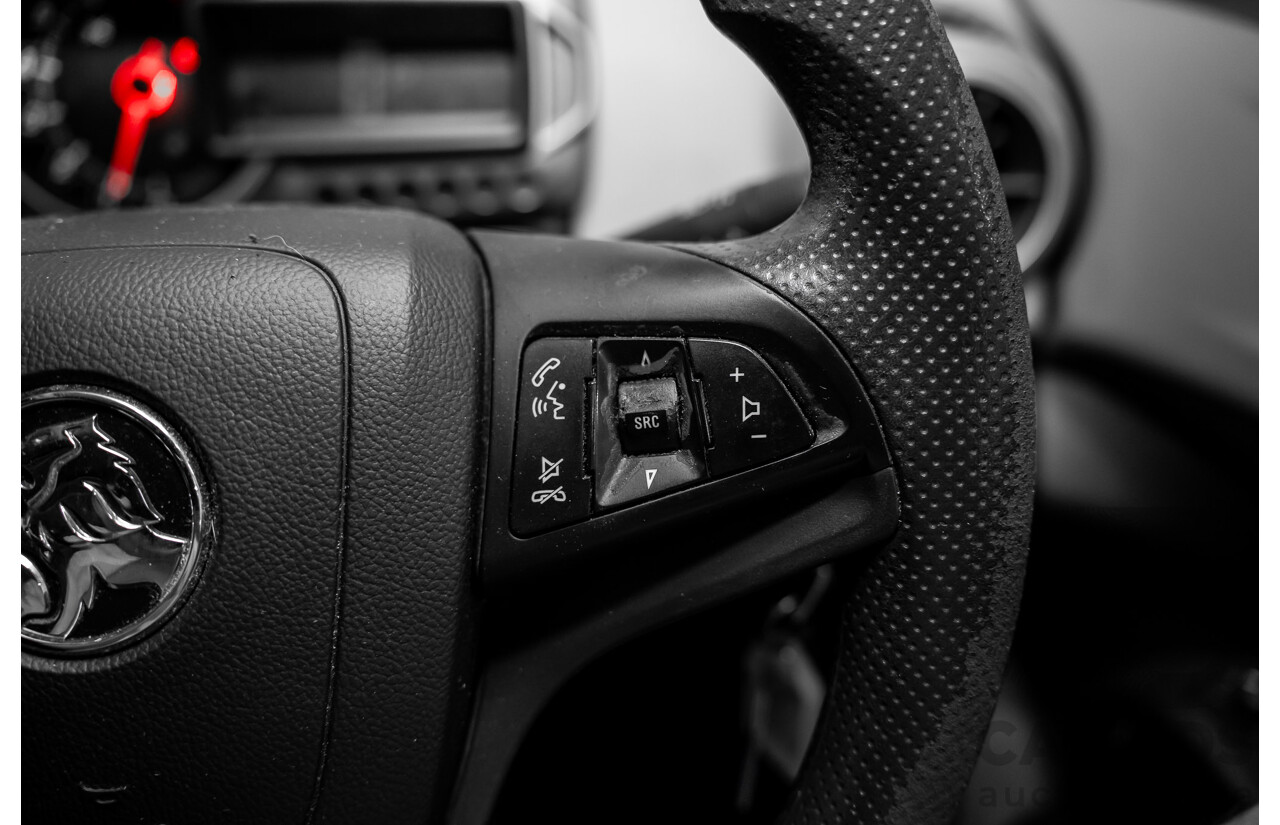 4/2015 Holden Barina X TM MY15 5d Hatchback Blaze Red 1.6L