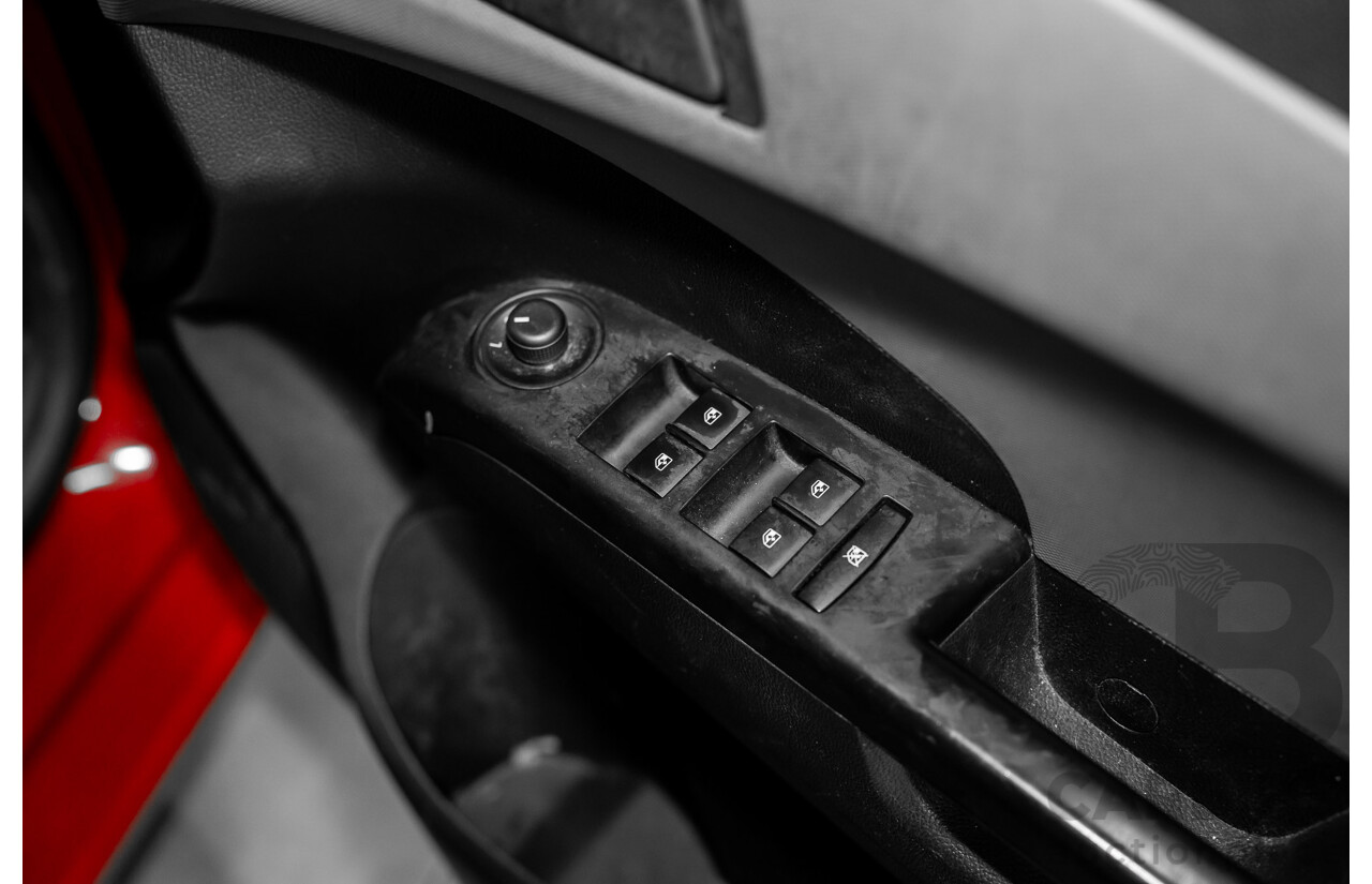 4/2015 Holden Barina X TM MY15 5d Hatchback Blaze Red 1.6L