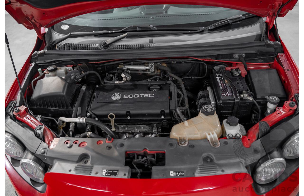 4/2015 Holden Barina X TM MY15 5d Hatchback Blaze Red 1.6L