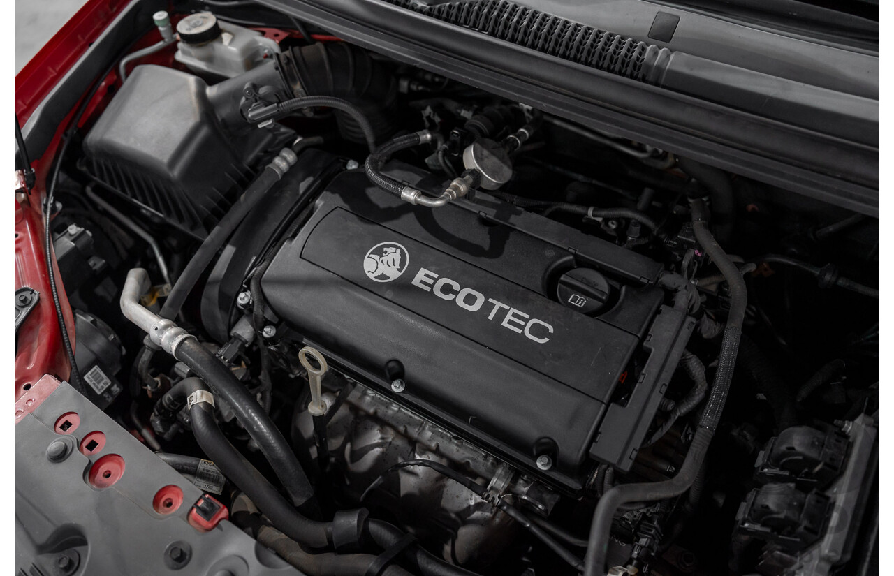 4/2015 Holden Barina X TM MY15 5d Hatchback Blaze Red 1.6L