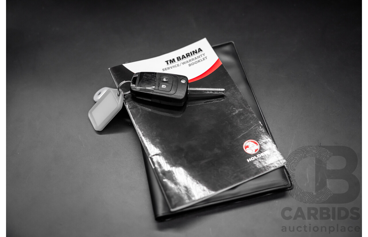 4/2015 Holden Barina X TM MY15 5d Hatchback Blaze Red 1.6L